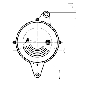 Alternator HC-CARGO 116586