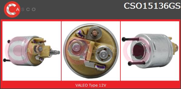 Elektromagnes rozrusznika CASCO CSO15136GS