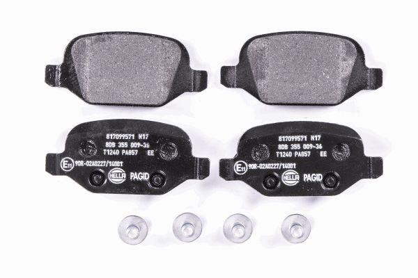 Klocki hamulcowe HELLA 8DB 355 009-361
