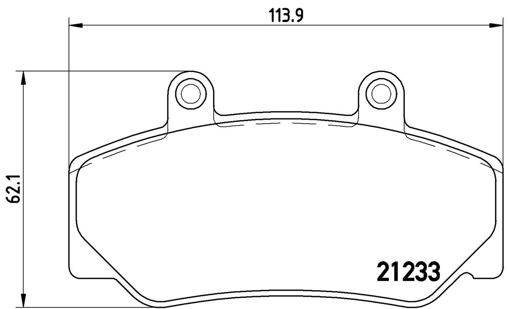 Klocki hamulcowe BREMBO P 86 006