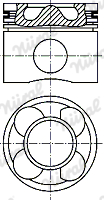 Tłok NÜRAL 87-425606-00