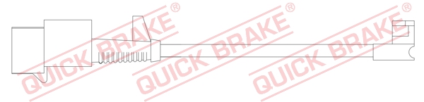 Czujnik zużycia klocków QUICK BRAKE WS 0179 B