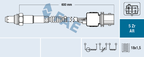 Sonda lambda FAE 75137