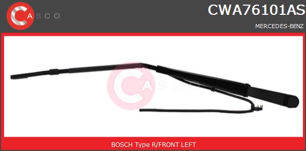 Ramię wycieraczki CASCO CWA76101AS
