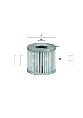 Filtr oleju MAHLE OX 411