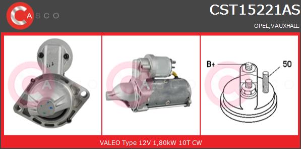 Rozrusznik CASCO CST15221AS