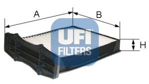 Filtr kabinowy UFI 53.105.00
