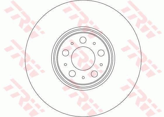 Tarcza hamulcowa TRW DF4340S