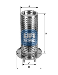 Filtr powietrza UFI 27.D08.00