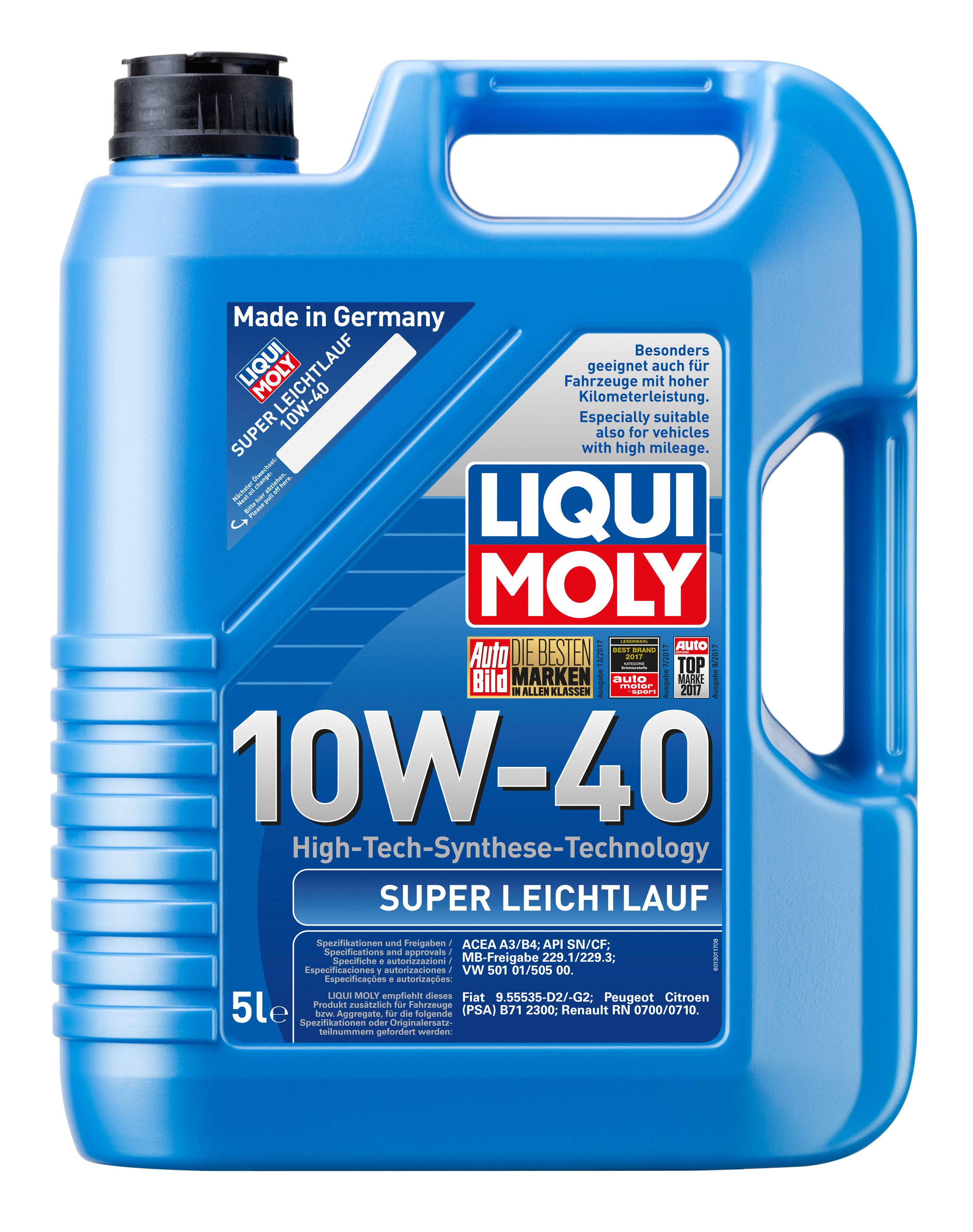 Super Leichtlauf 10W-40 5L LIQUI MOLY 9505