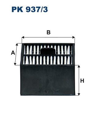 Filtr paliwa FILTRON PK 937/3