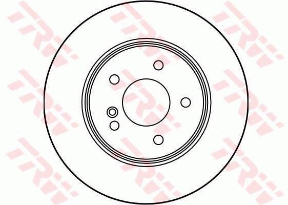 Tarcza hamulcowa TRW DF2813