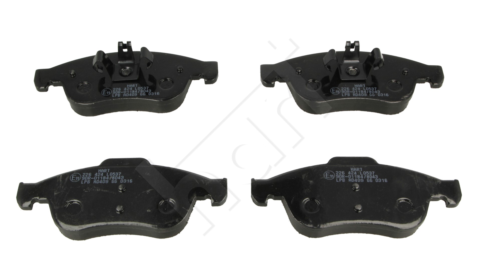 Klocki hamulcowe HART 226 424