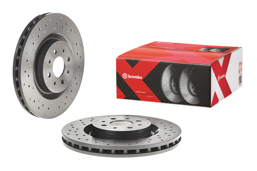 Tarcza hamulcowa BREMBO 09.8004.4X