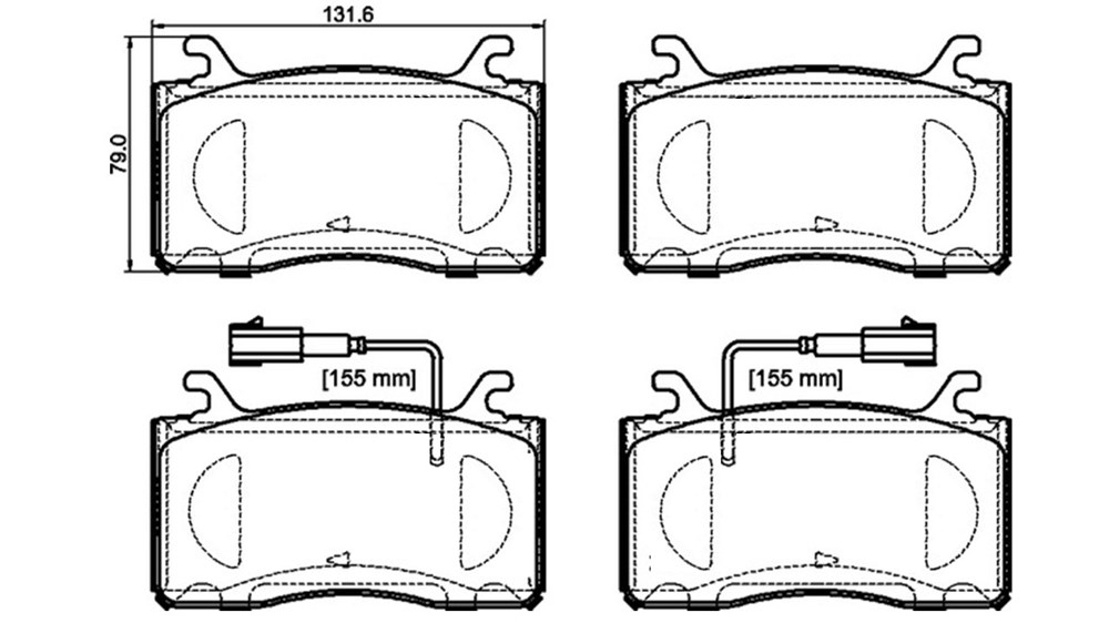 Klocki hamulcowe BREMBO P 23 185