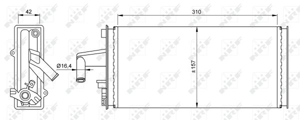 Nagrzewnica NRF 54259