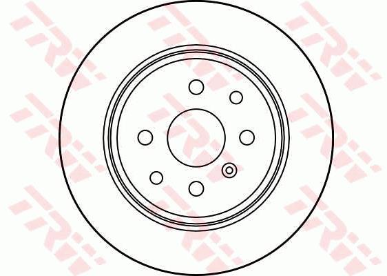 Tarcza hamulcowa TRW DF2663