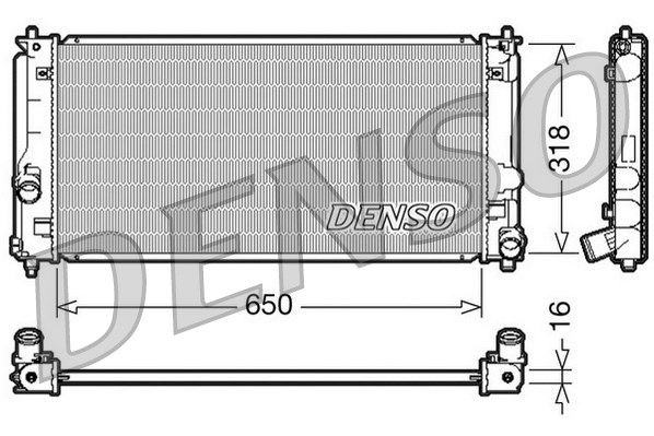 Chłodnica DENSO DRM50044