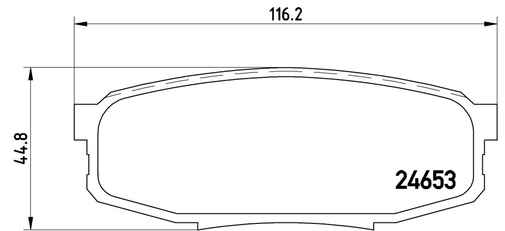 Klocki hamulcowe BREMBO P 83 098X