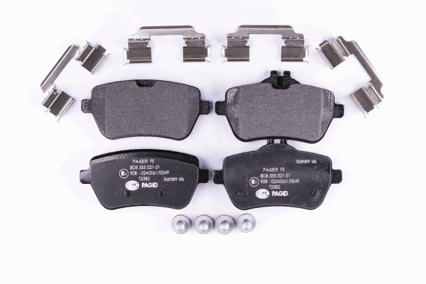 Klocki hamulcowe HELLA 8DB 355 021-511