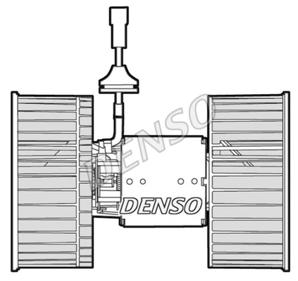 Wentylator wnętrza DENSO DEA12002
