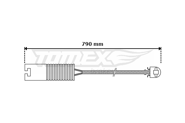 Czujnik zużycia klocków TOMEX BRAKES TX 30-30