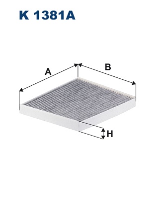 Filtr kabinowy FILTRON K 1381A