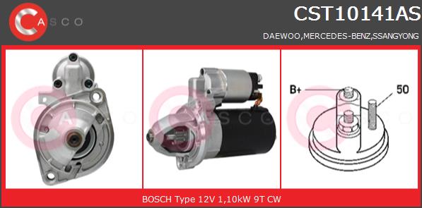 Rozrusznik CASCO CST10141AS