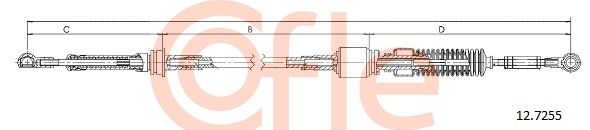 Linka dźwigni zmiany biegów COFLE 92.12.7255