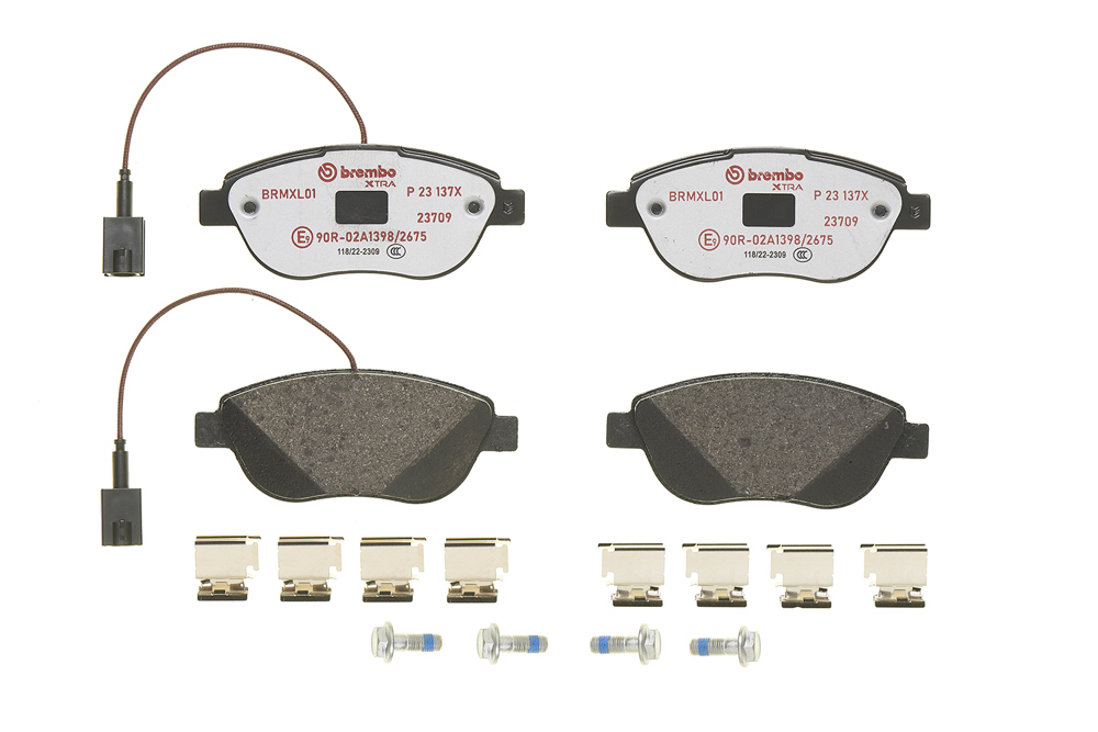 Klocki hamulcowe BREMBO P 23 137X