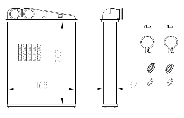 Nagrzewnica NRF 54410