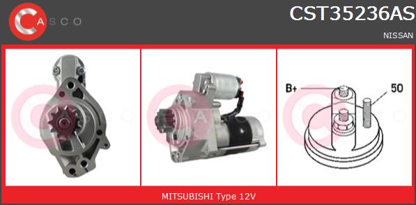 Rozrusznik CASCO CST35236AS