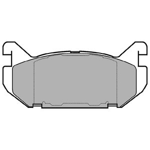 Klocki hamulcowe DELPHI LP802