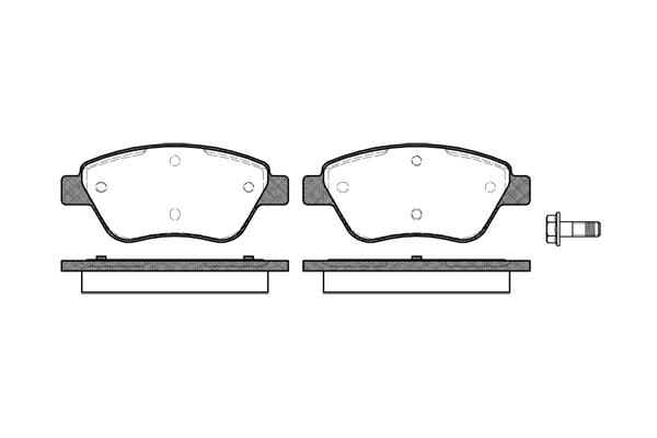 Klocki hamulcowe REMSA 0858.10