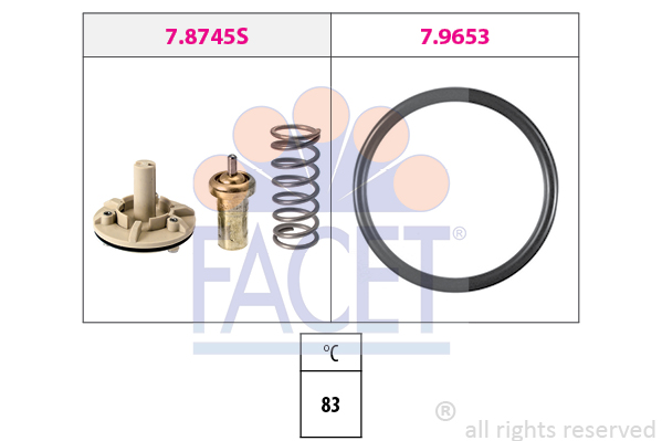 Termostat FACET 7.8745