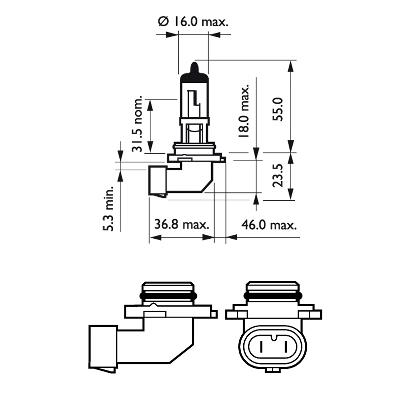 Żarówka PHILIPS 9006PRB1