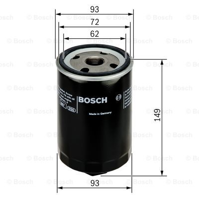 Filtr oleju BOSCH F 026 407 004