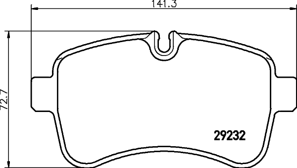 Klocki hamulcowe HELLA PAGID 8DB 355 005-551