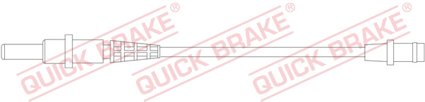 Czujnik zużycia klocków QUICK BRAKE WS 0208 B
