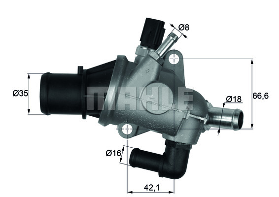 Termostat MAHLE TI 163 88