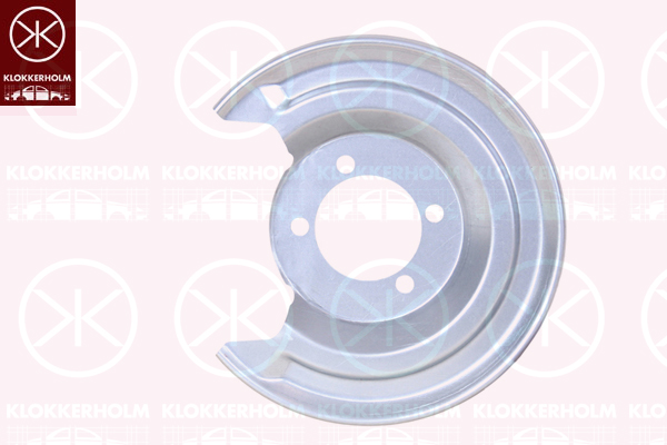 Panel rozbryzgiwujący, tarcza hamulcowa KLOKKERHOLM 8118878