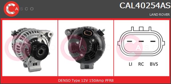 Alternator CASCO CAL40254AS