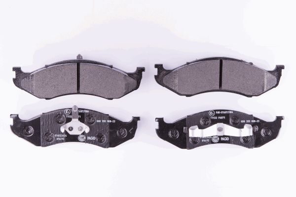 Klocki hamulcowe HELLA 8DB 355 008-231