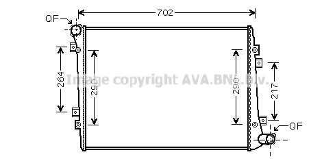 Chłodnica AVA QUALITY COOLING VN2224