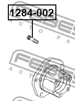 Sworzeń koła FEBEST 1284-002