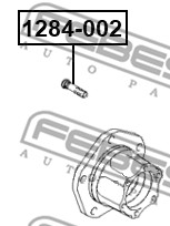 Sworzeń koła FEBEST 1284-002