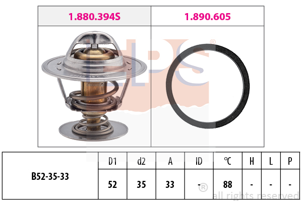 Termostat EPS 1.880.483