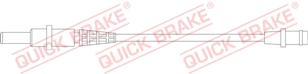Czujnik zużycia klocków QUICK BRAKE WS 0206 A