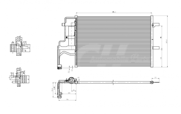 Skraplacz klimatyzacji HART 606 113