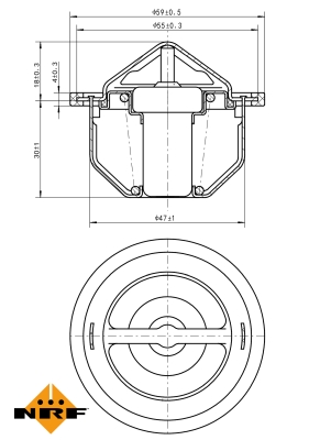 Termostat NRF 725168